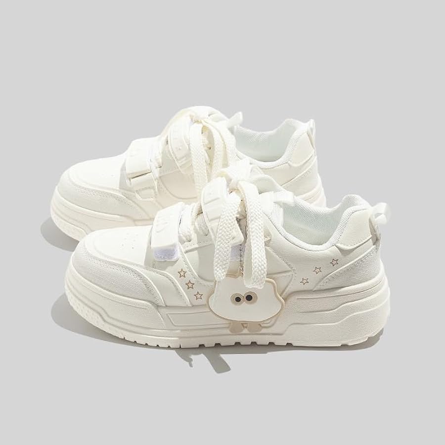 Amazon.com | Star Walking Shoes Thick Sole Y2K Shoes Cute